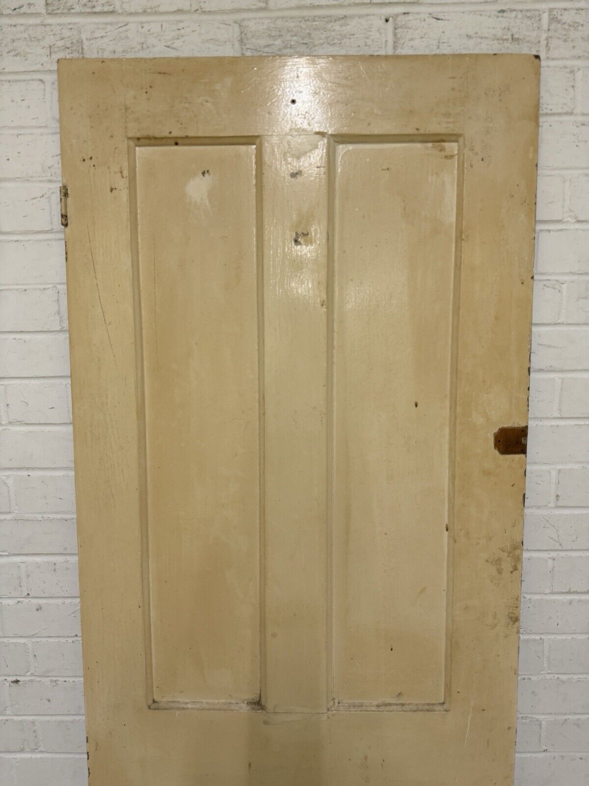 Reclaimed Victorian Pine Internal 4 panel Door 1933 Or 1925 x 705 Or 710mm