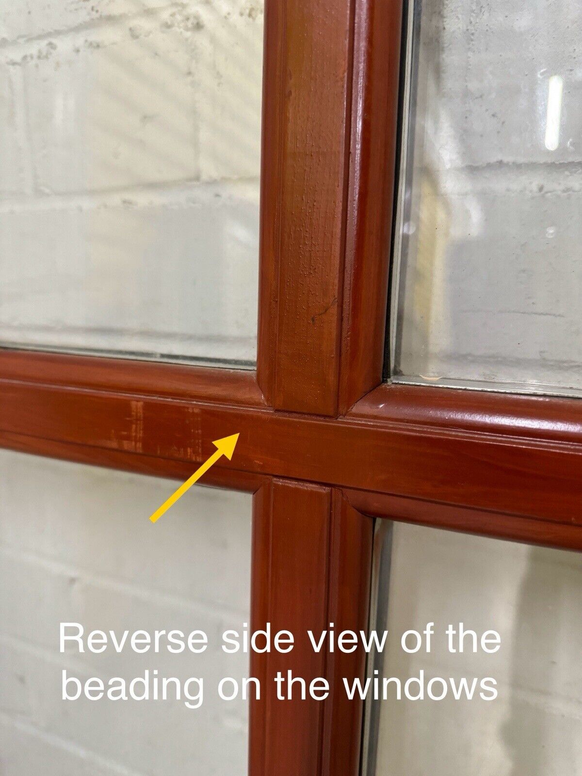 Three Modern Georgian Double Glazed Wooden Window 1270 Or 1242mm by 737 Or 708mm