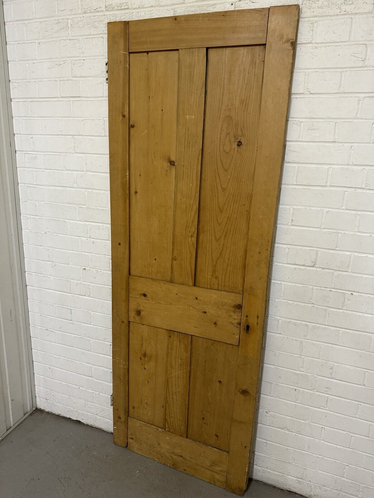 Reclaimed Victorian Pine Internal 4 panel Door 1955 x 710mm