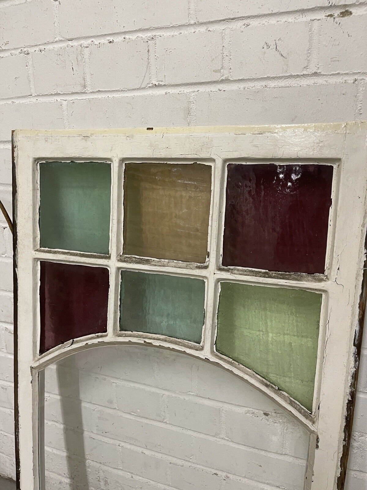 Reclaimed Old Georgian Edwardian Panel Wooden Sash Window 558 x 880mm