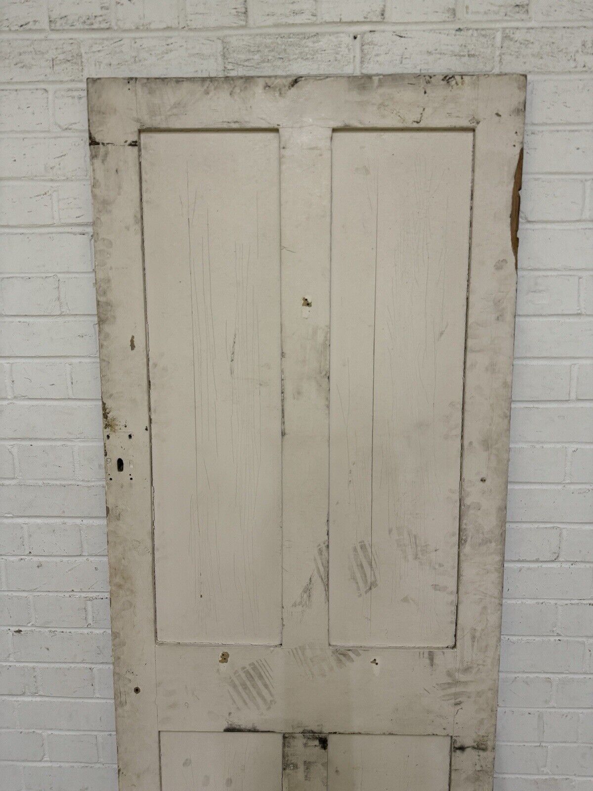 Reclaimed Victorian Pine Internal 4 panel Door 1918 x 710mm