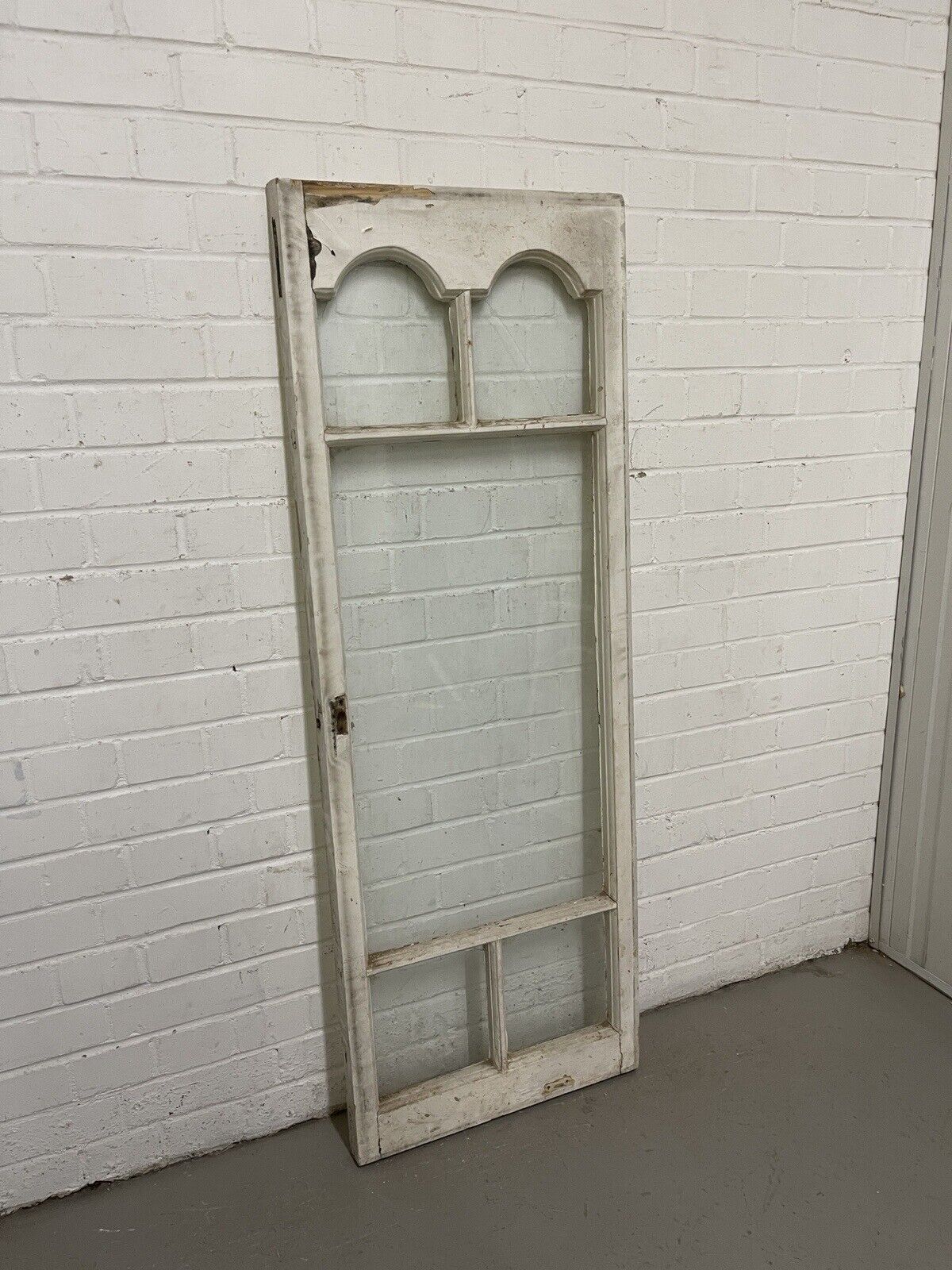 Reclaimed Old Georgian Edwardian Panel Wooden Sash Window 1385 or 1390 x 500mm