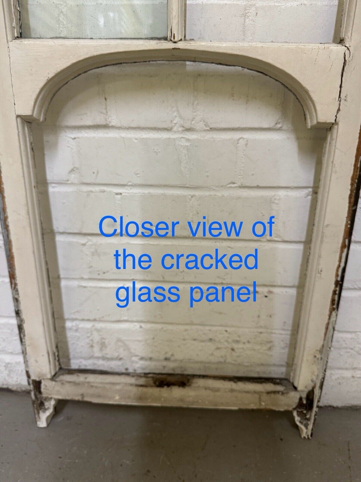 Reclaimed Old Edwardian Sash Wooden Window 805 x 455mm