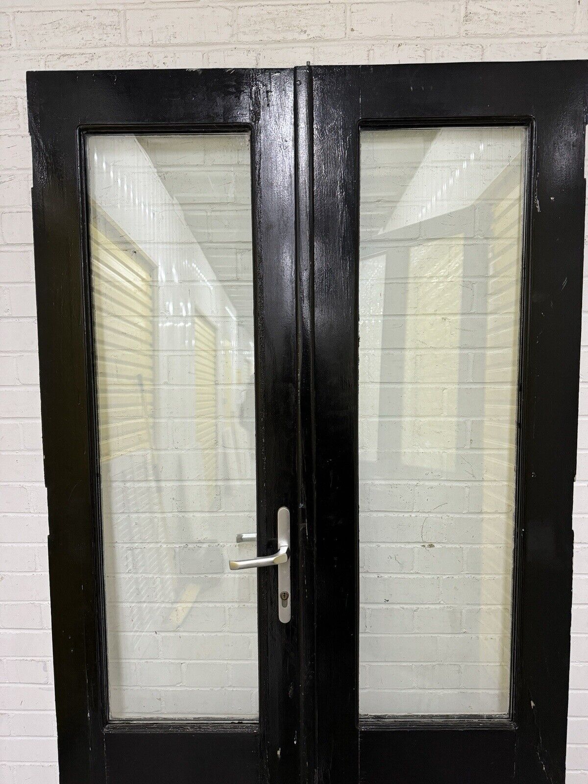 Reclaimed French Double Glazed Wooden Double Doors 2020 x 1105mm