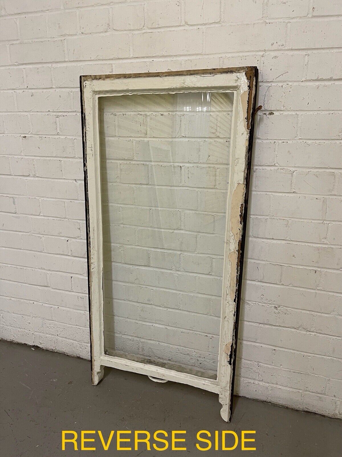 Reclaimed Old Victorian Sash Panel Wooden Window 545mm x 1020mm