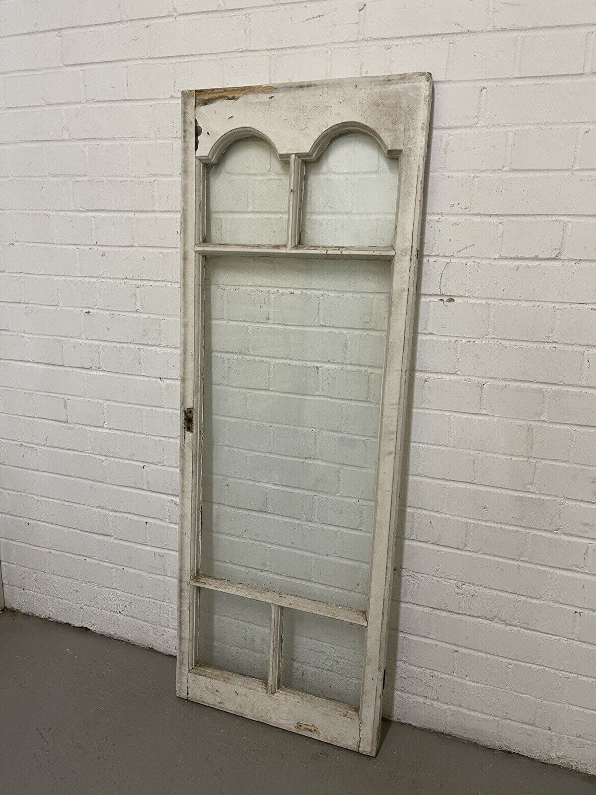 Reclaimed Old Georgian Edwardian Panel Wooden Sash Window 1385 or 1390 x 500mm