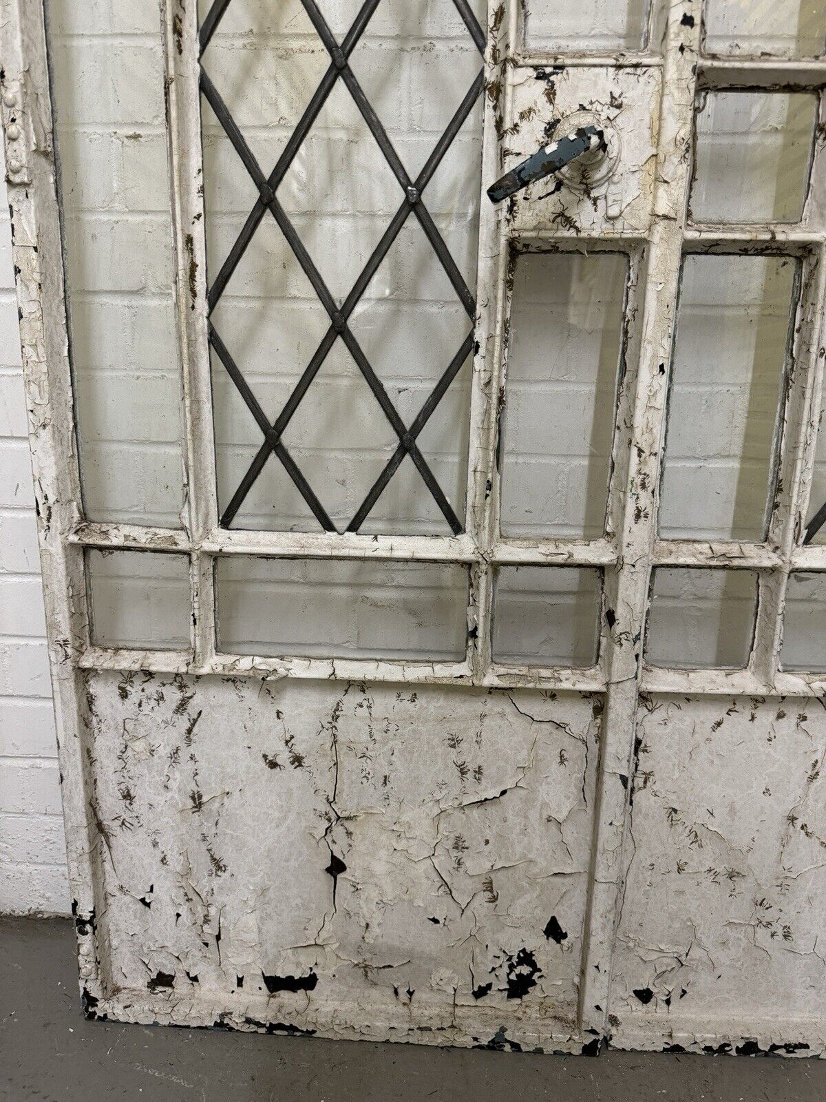 Reclaimed Vintage Industrial Crittall French Doors 1120 x 1950 OR 1105 x 1930