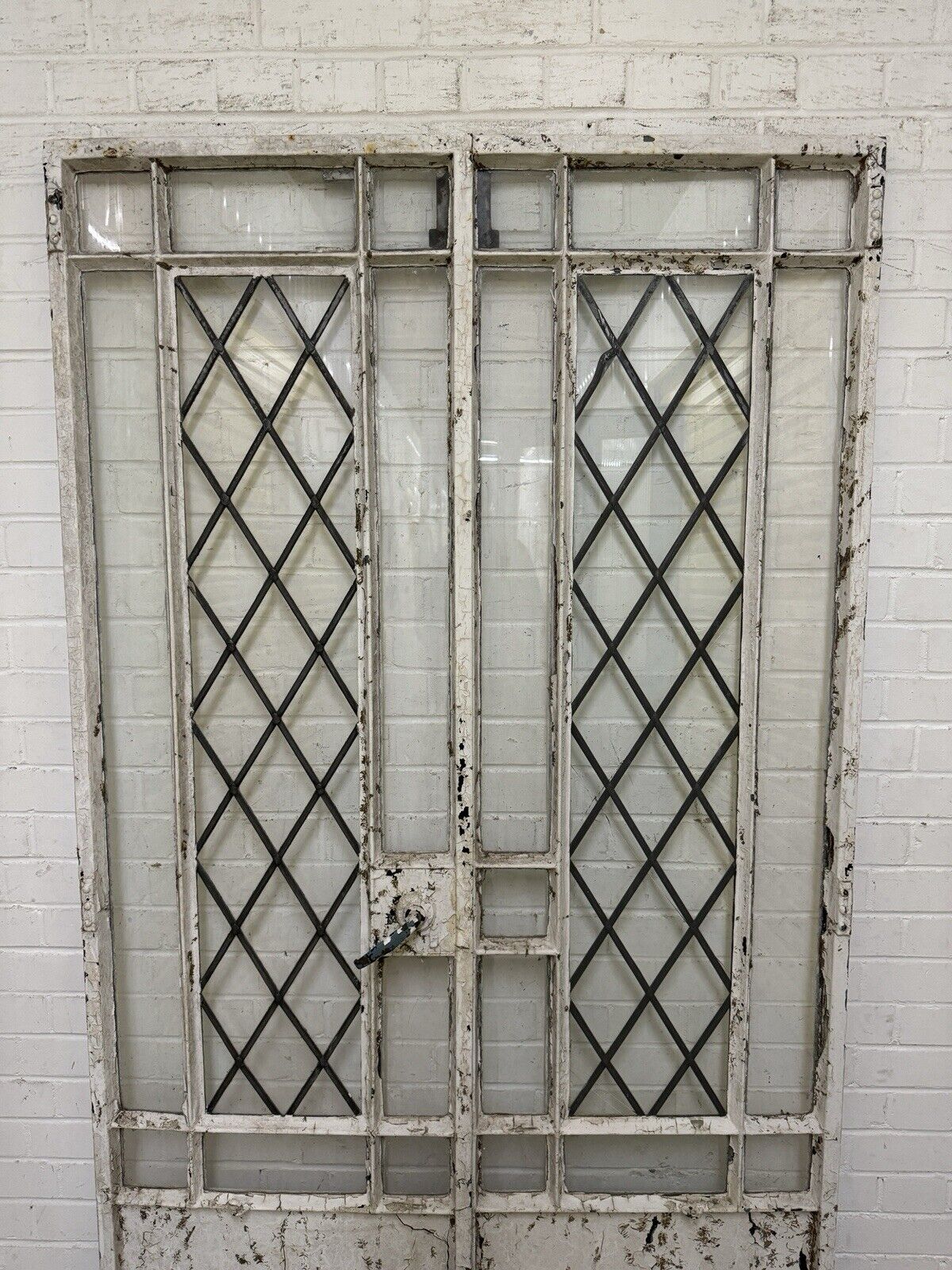 Reclaimed Vintage Industrial Crittall French Doors 1120 x 1950 OR 1105 x 1930