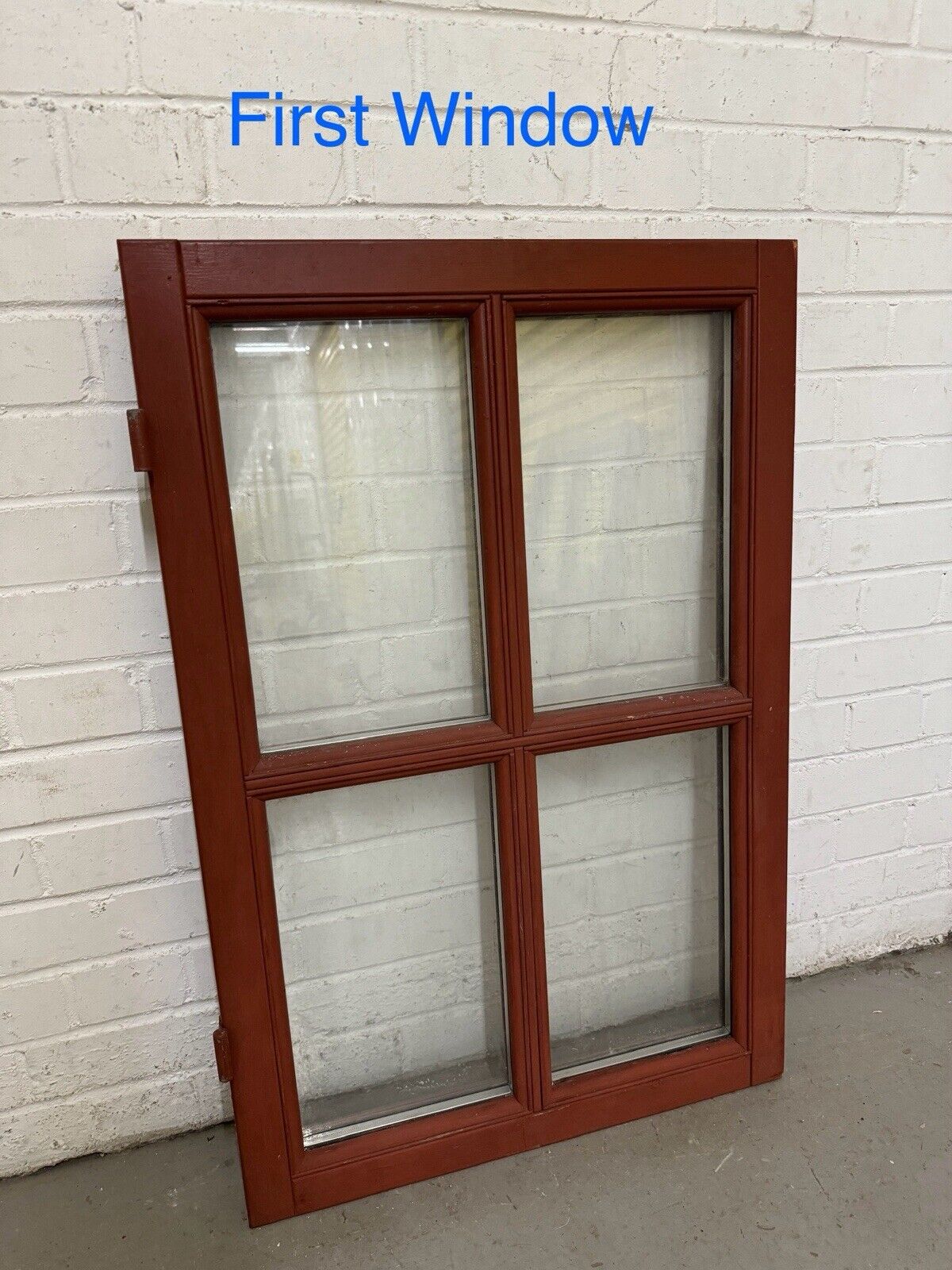 Pair Modern Georgian Double Glazed Wooden Window 900 Or 870mm by 600 Or 570mm