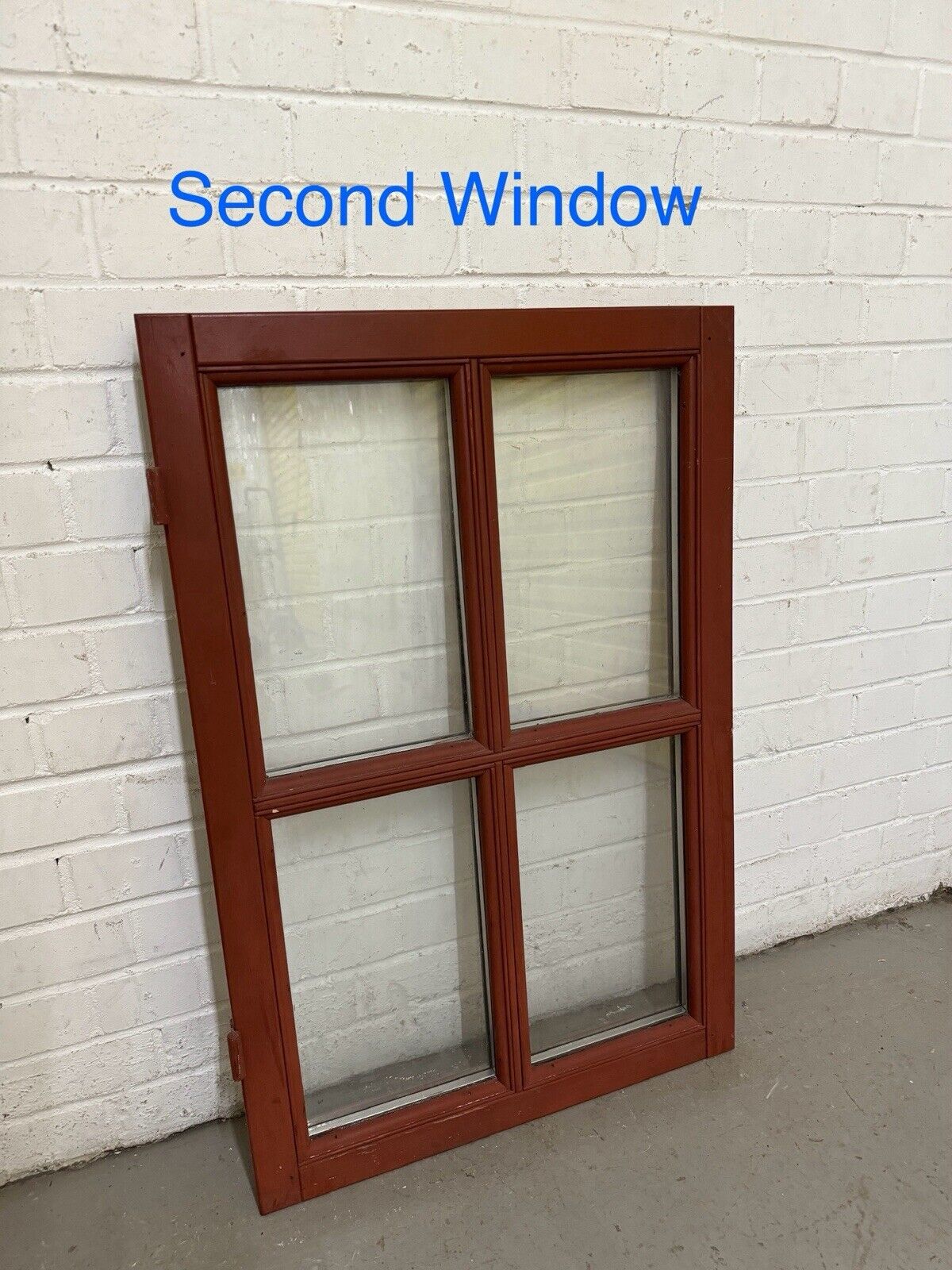 Pair Modern Georgian Double Glazed Wooden Window 900 Or 870mm by 600 Or 570mm