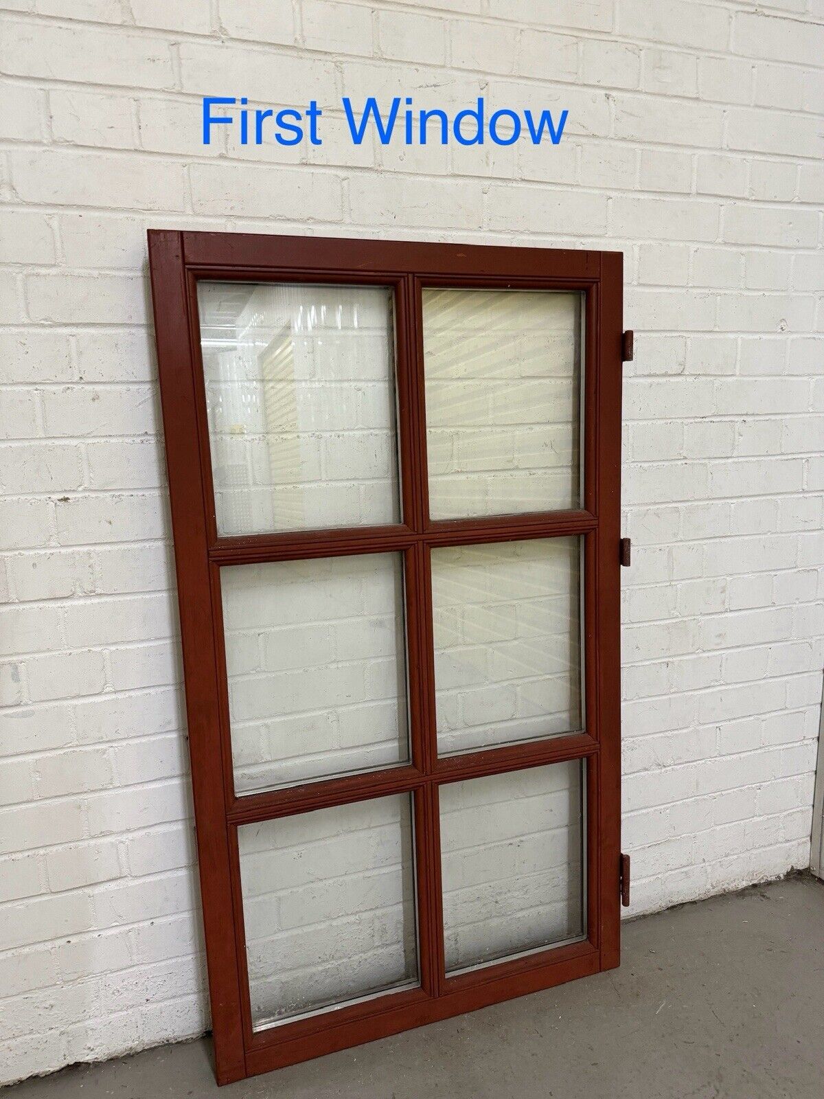 Three Modern Georgian Double Glazed Wooden Window 1270 or 1242mm by 737 or 708mm