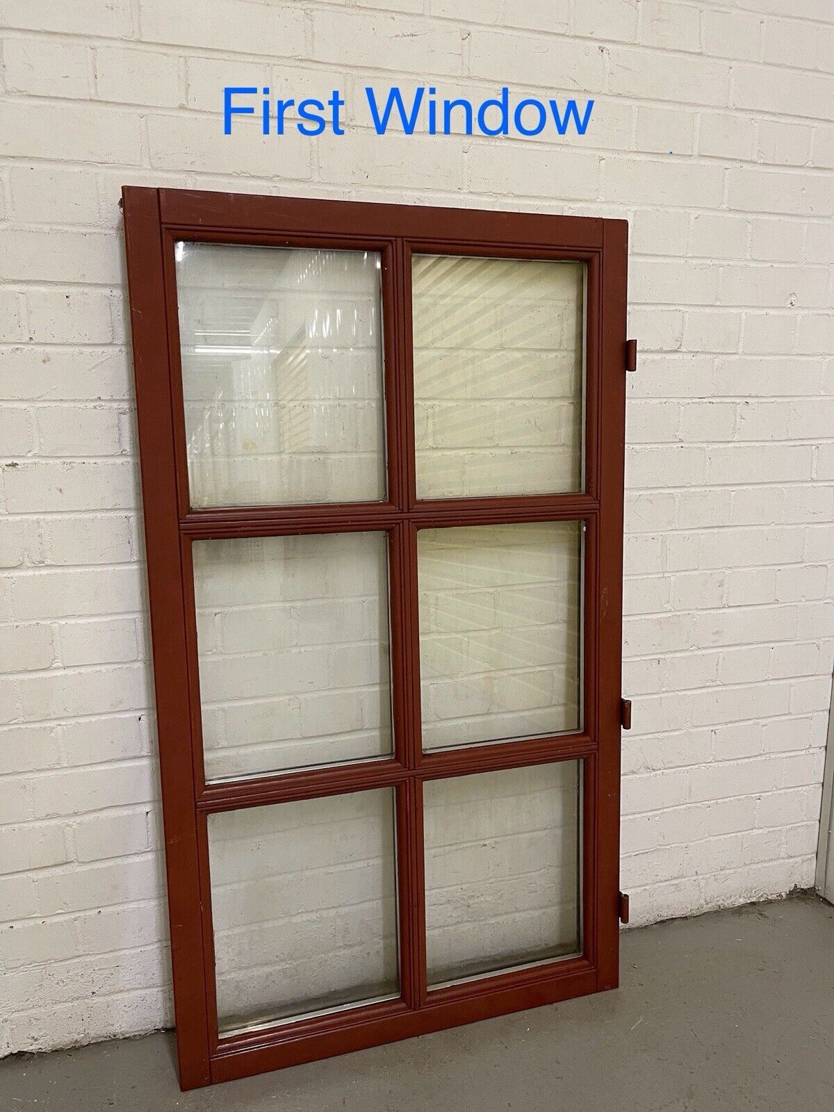 Three Modern Georgian Double Glazed Wooden Window 1270 Or 1242mm by 737 Or 708mm