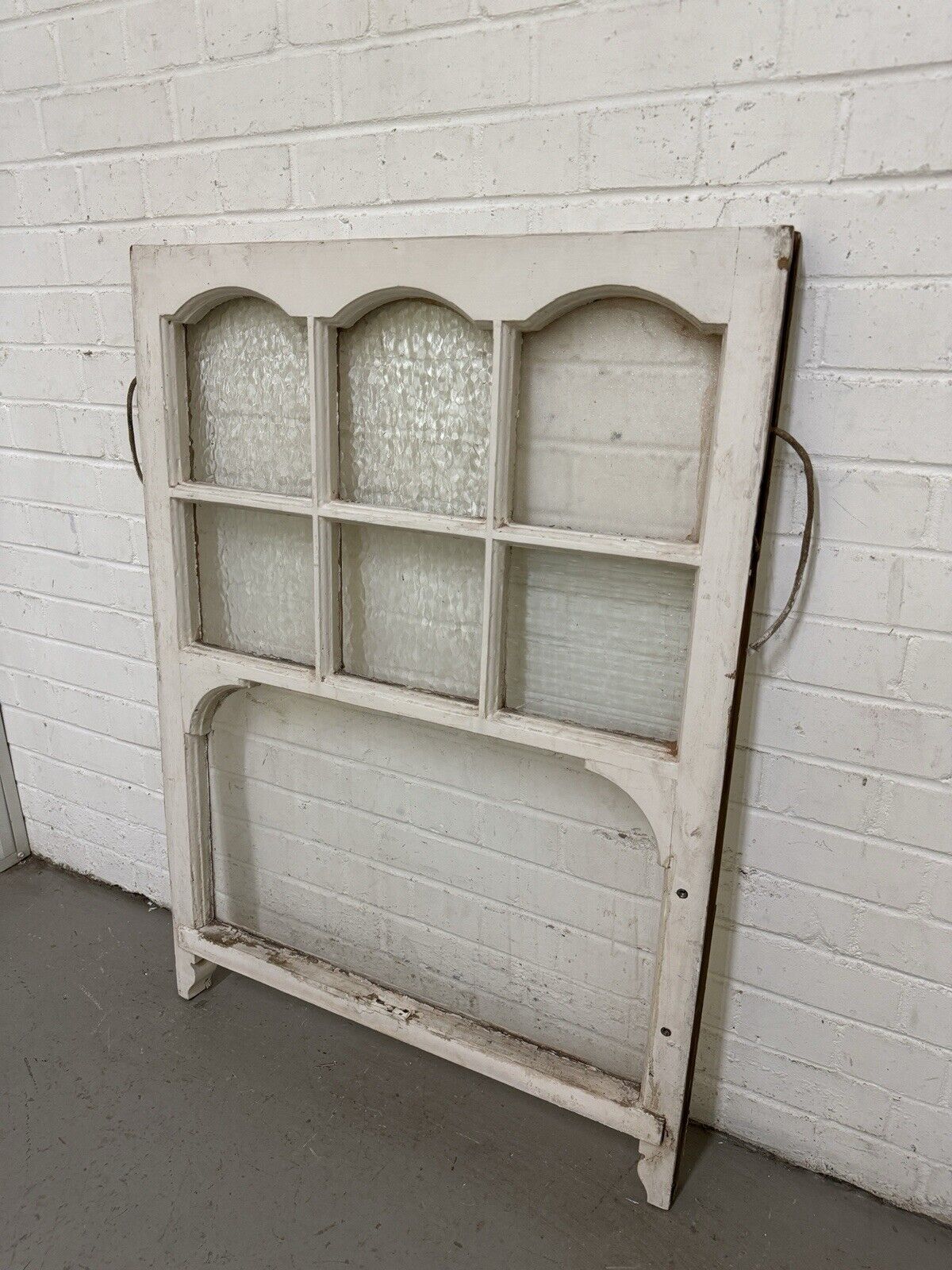 Reclaimed Old Edwardian Arch Sash Wooden Window 1047 x 760mm