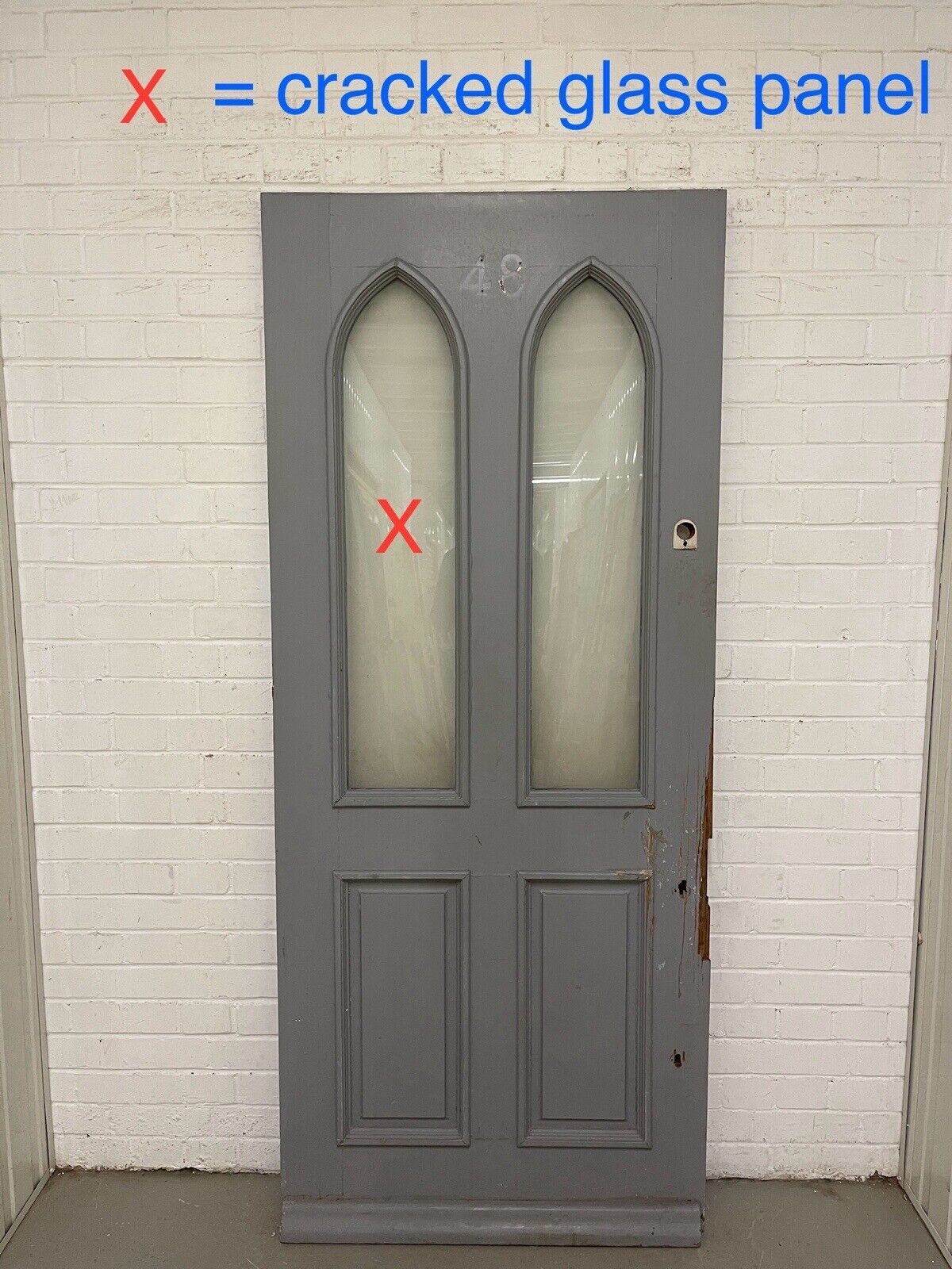 Reclaimed Style Modern Victorian Edwardian Front Door 1980mm x 840mm