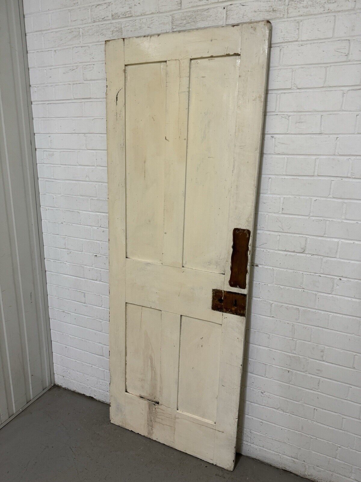 Reclaimed Victorian Pine Internal 4 panel Door 1915 x 710mm