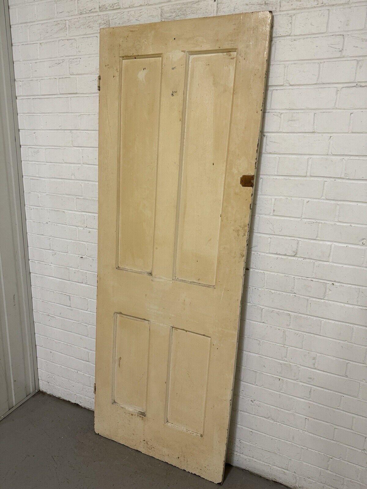 Reclaimed Victorian Pine Internal 4 panel Door 1933 Or 1925 x 705 Or 710mm