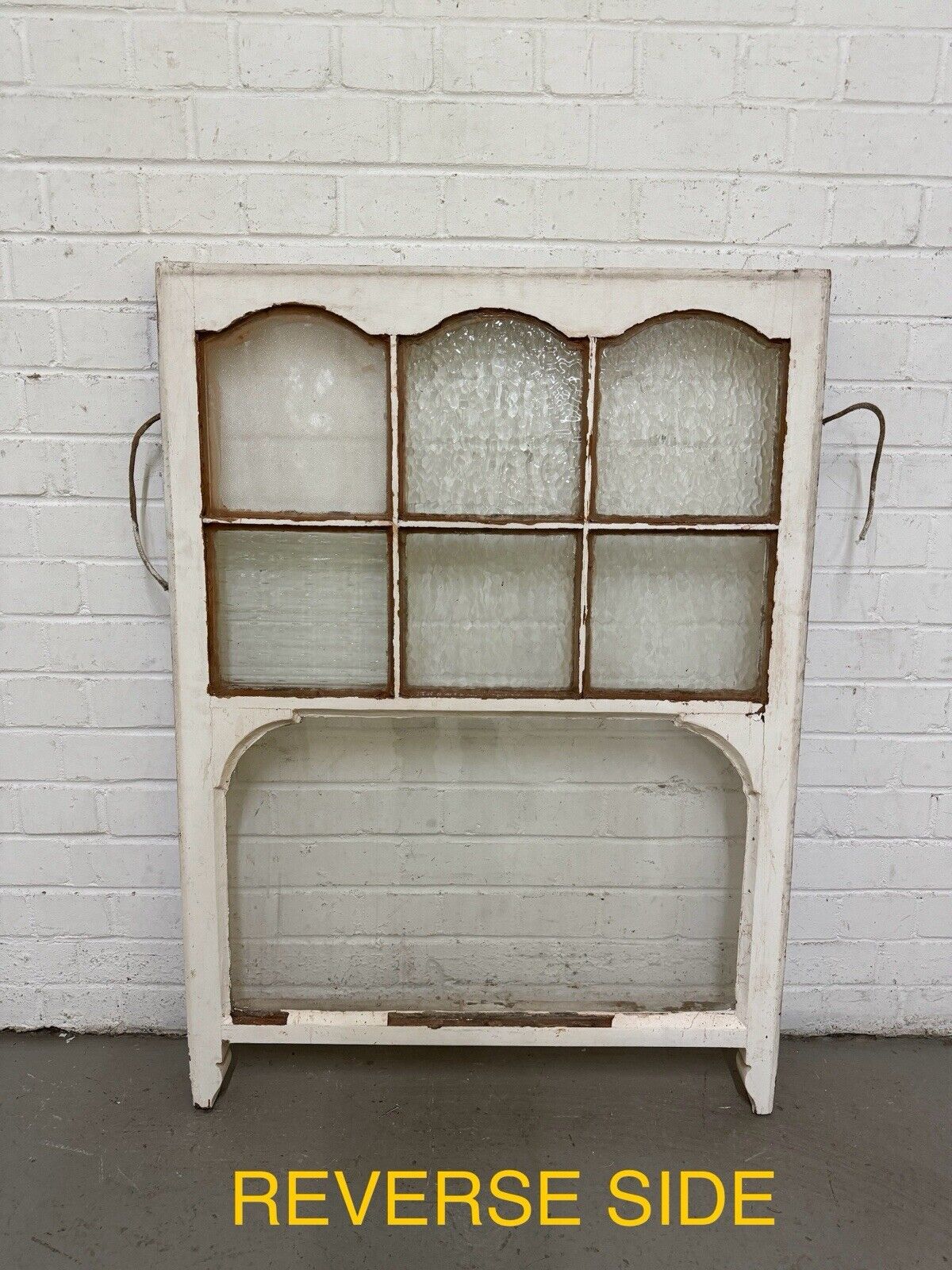 Reclaimed Old Edwardian Arch Sash Wooden Window 1047 x 760mm