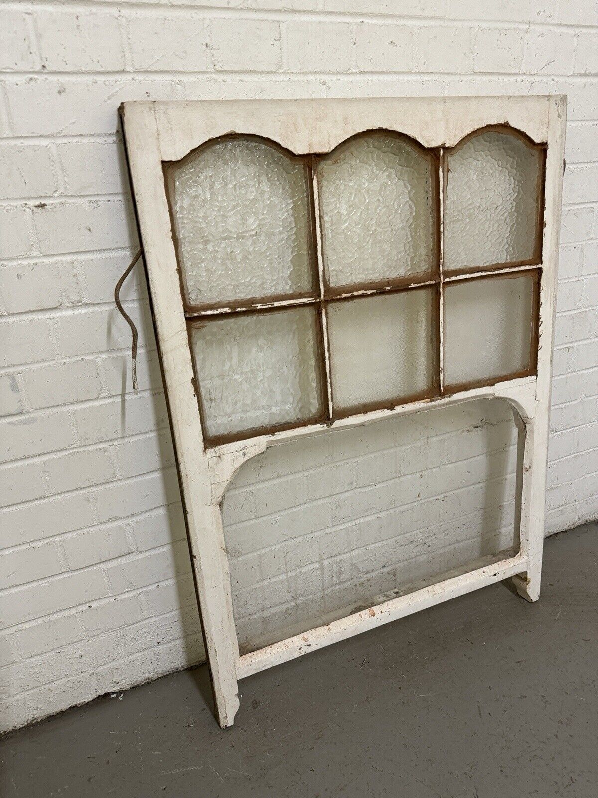 Reclaimed Old Edwardian Arch Sash Wooden Window 1047 x 760mm