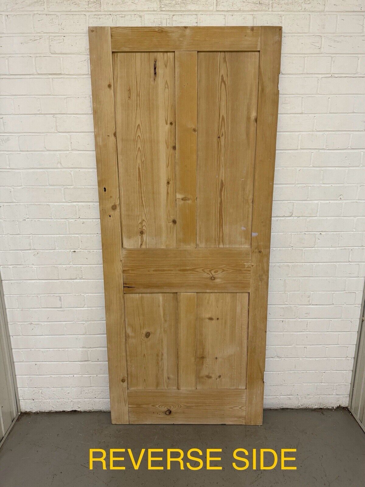 Reclaimed Victorian Pine Internal 4 panel Door 1865 x 787mm