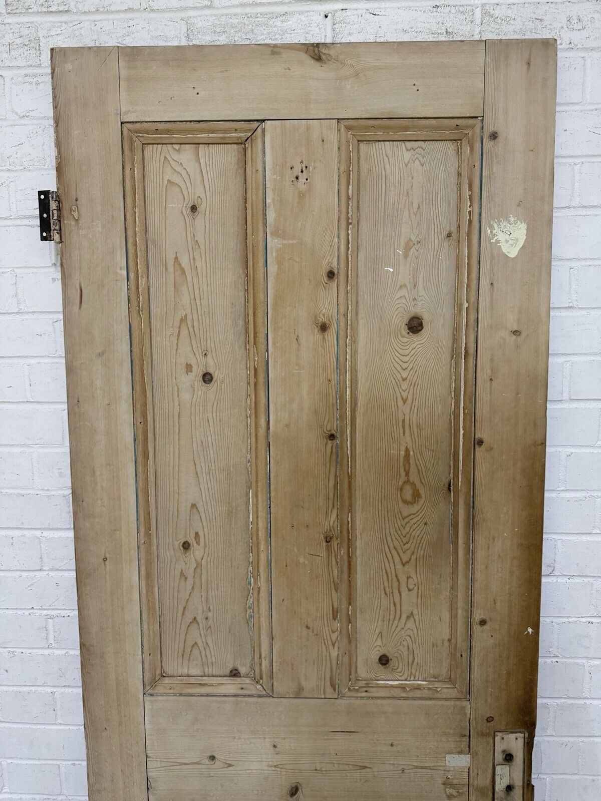 Reclaimed Old Victorian Pine Internal 4 panel Door 1930 x 760mm