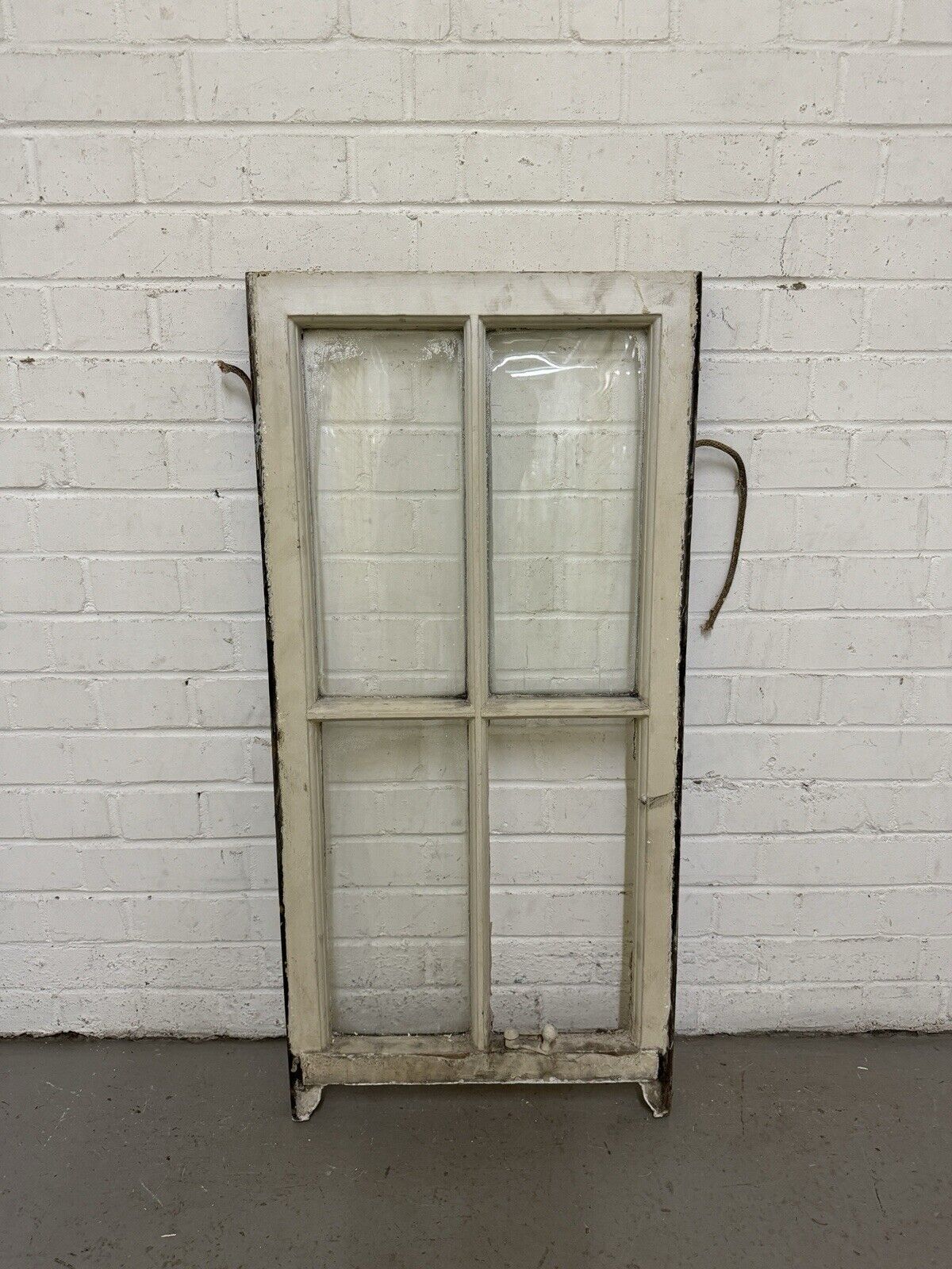 Reclaimed Old Georgian 4 Panel Wooden Window 1010 x 480mm