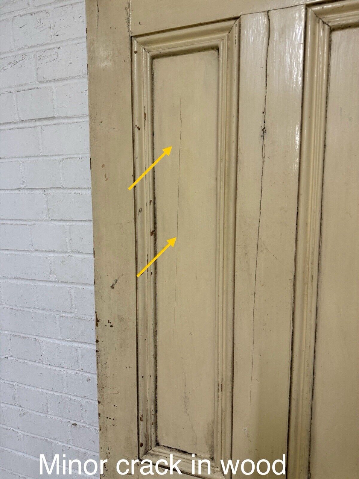 Reclaimed Victorian Pine Internal 4 panel Door 1915 x 710mm