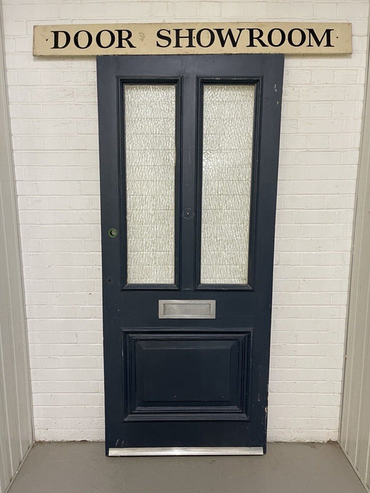 Reclaimed Old Victorian Edwardian Wooden Panel Front Door 2125 x 910mm