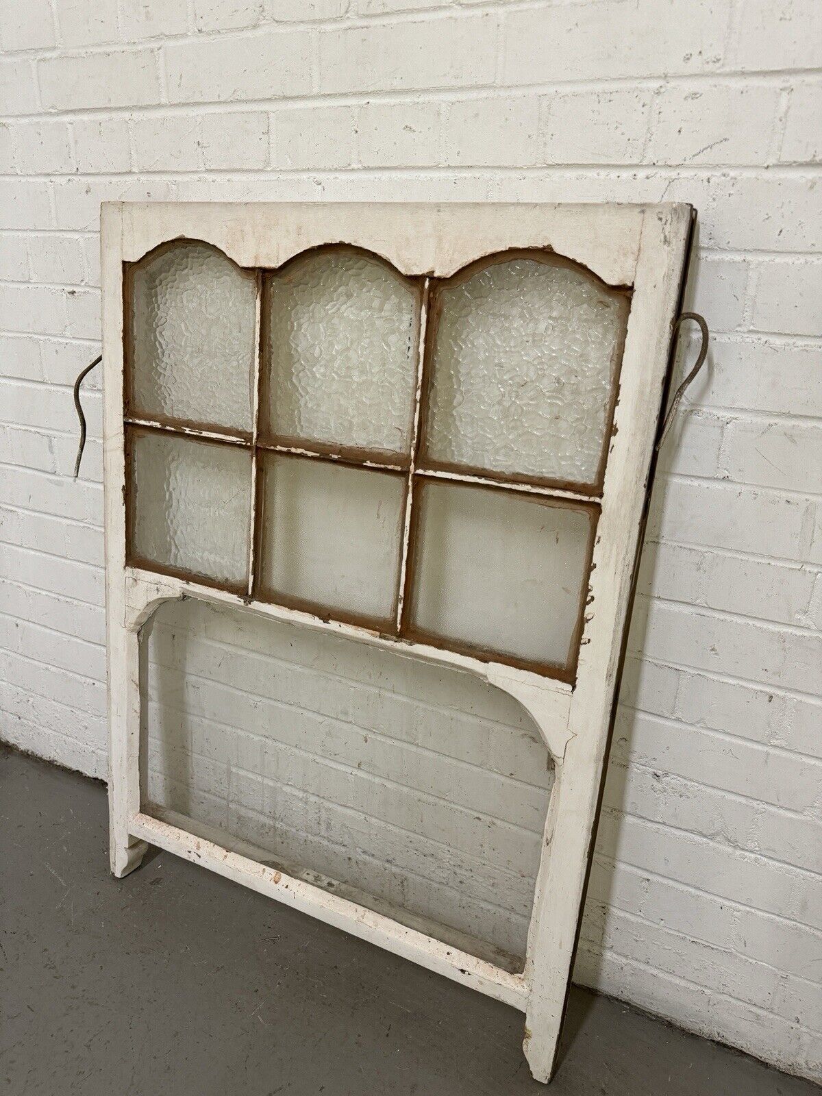 Reclaimed Old Edwardian Arch Sash Wooden Window 1047 x 760mm