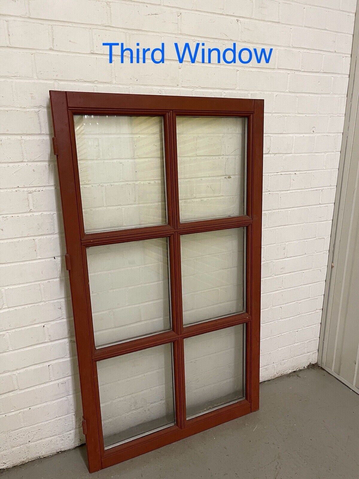 Three Modern Georgian Double Glazed Wooden Window 1270 Or 1242mm by 737 Or 708mm