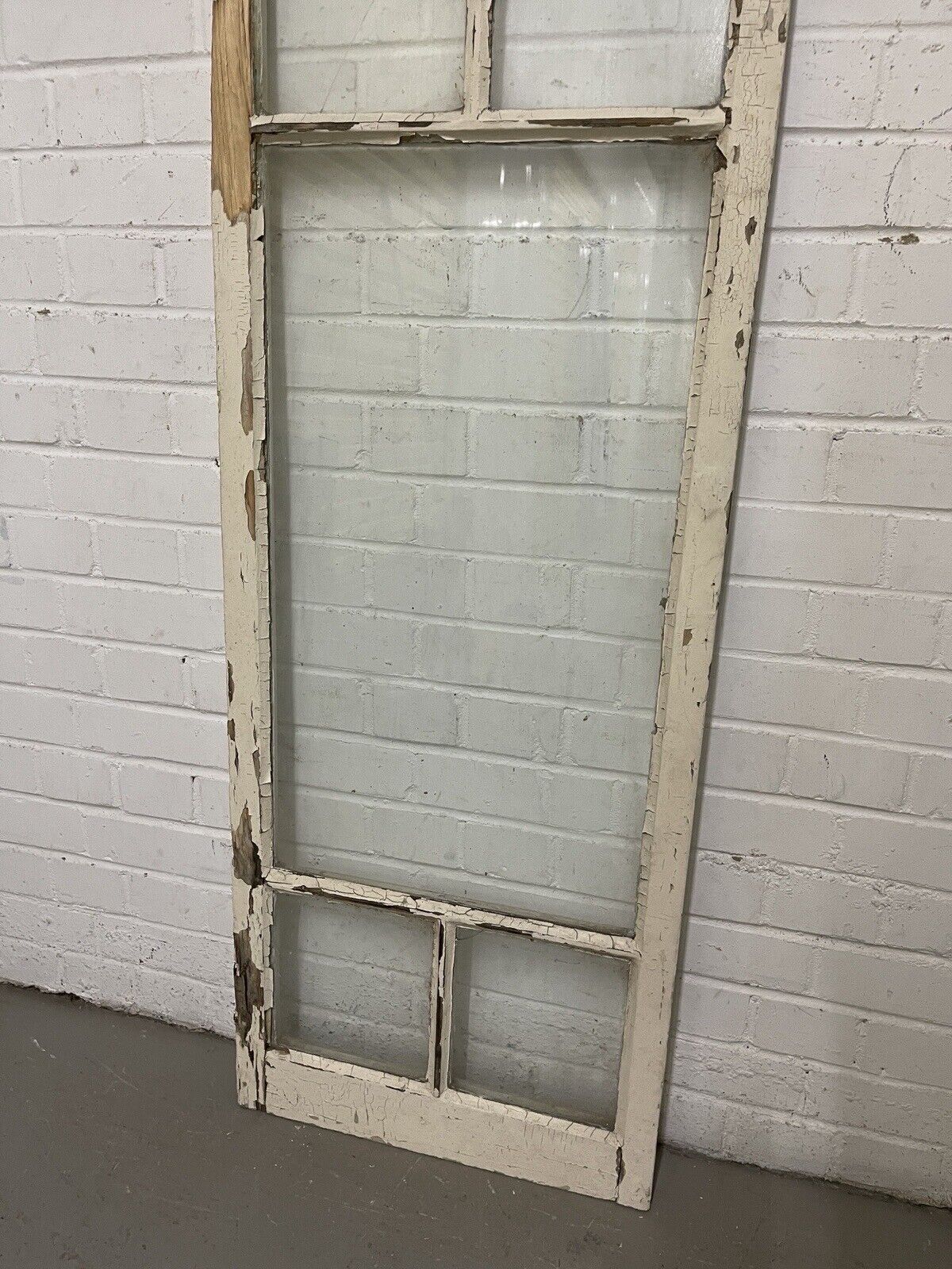 Reclaimed Old Georgian Edwardian Panel Wooden Sash Window 1385 or 1390 x 500mm