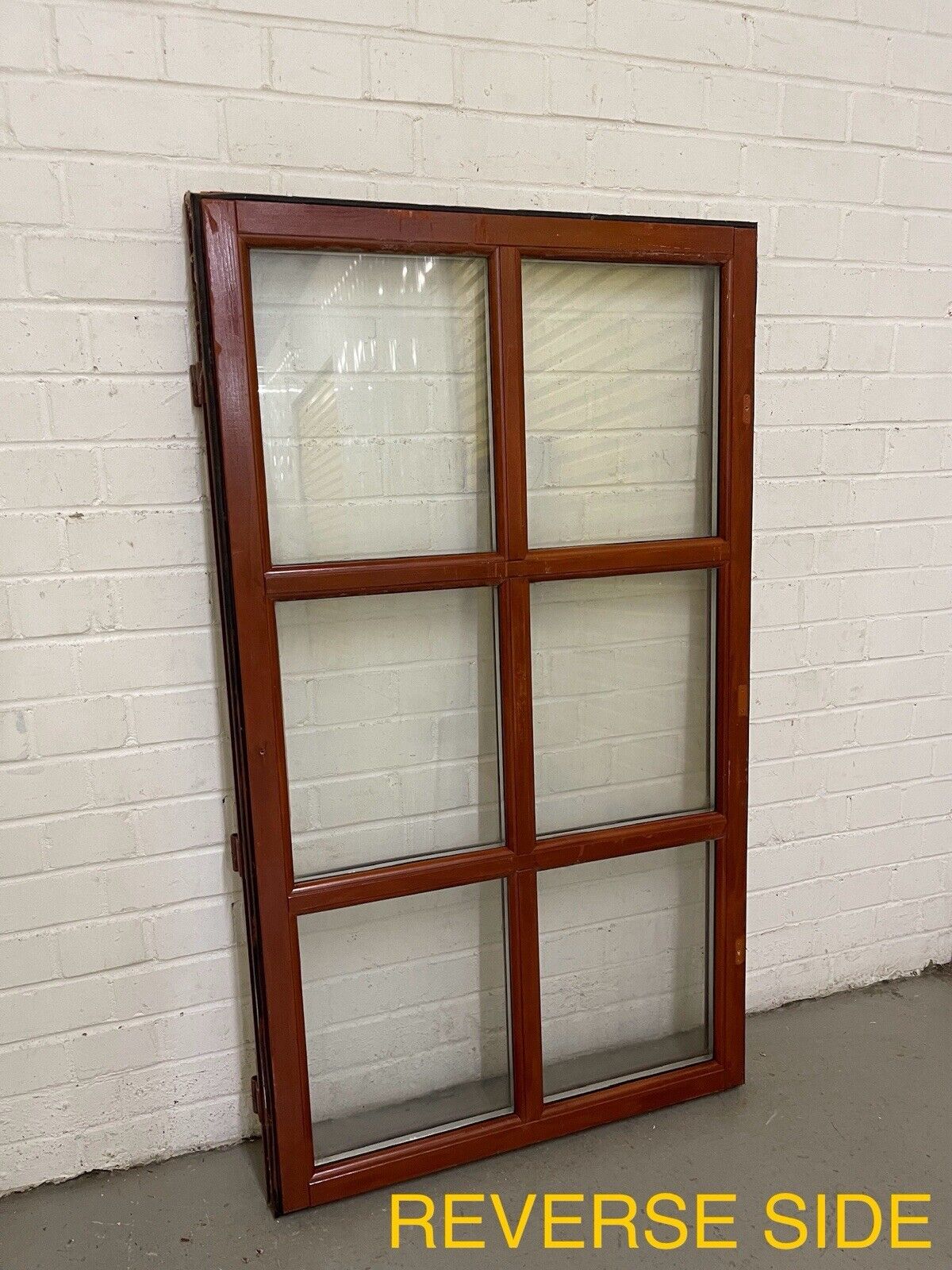 Three Modern Georgian Double Glazed Wooden Window 1270 or 1242mm by 737 or 708mm