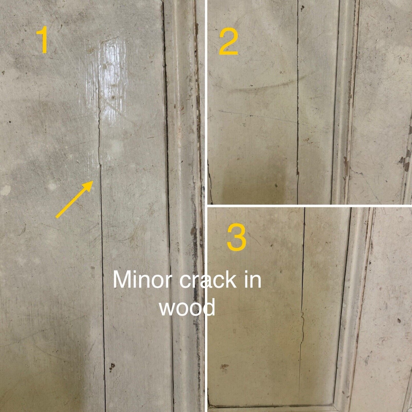 Reclaimed Victorian Pine Internal 4 panel Door 1918 x 710mm