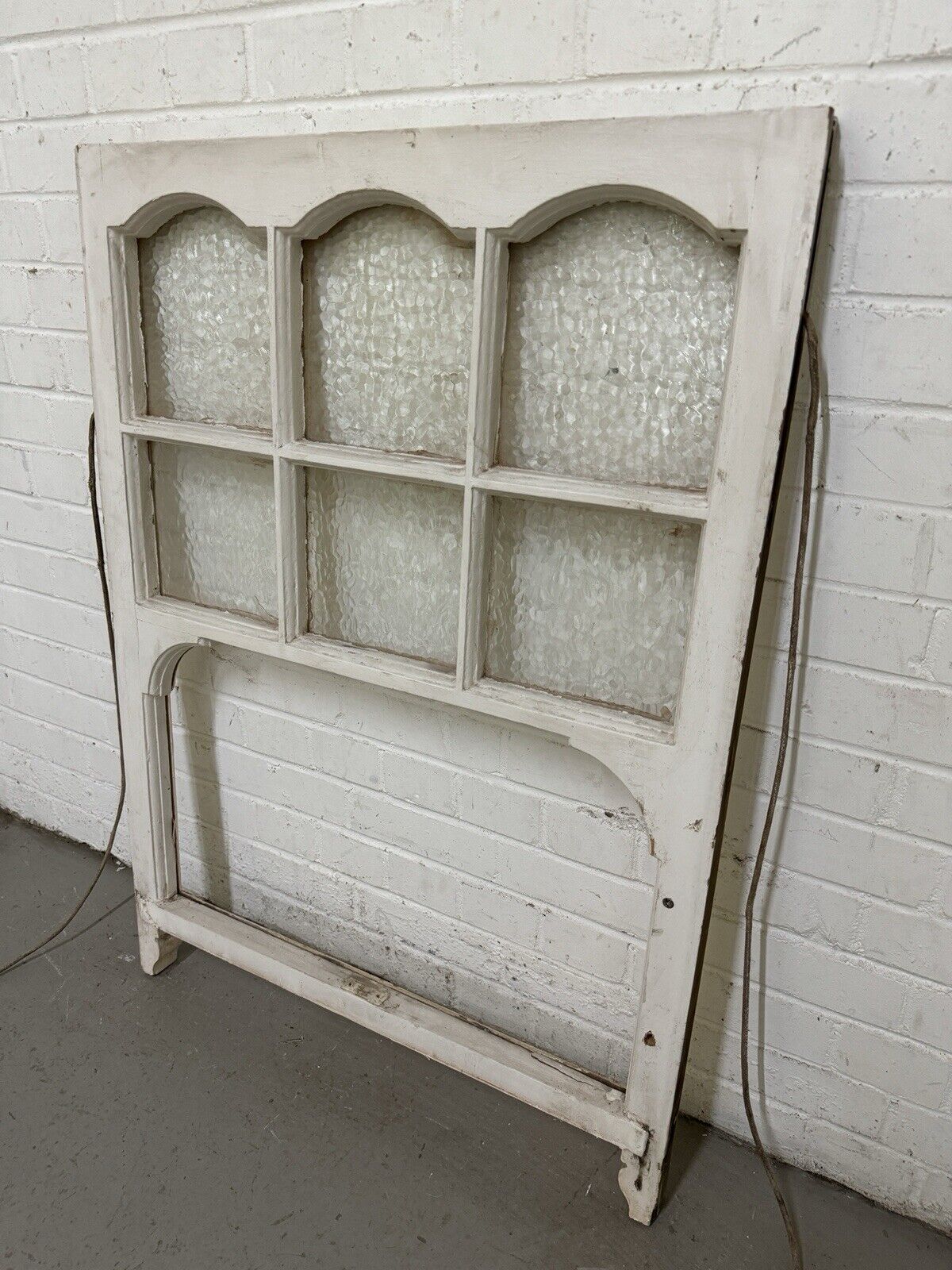 Reclaimed Old Edwardian Arch Sash Wooden Window 1047 x 760mm