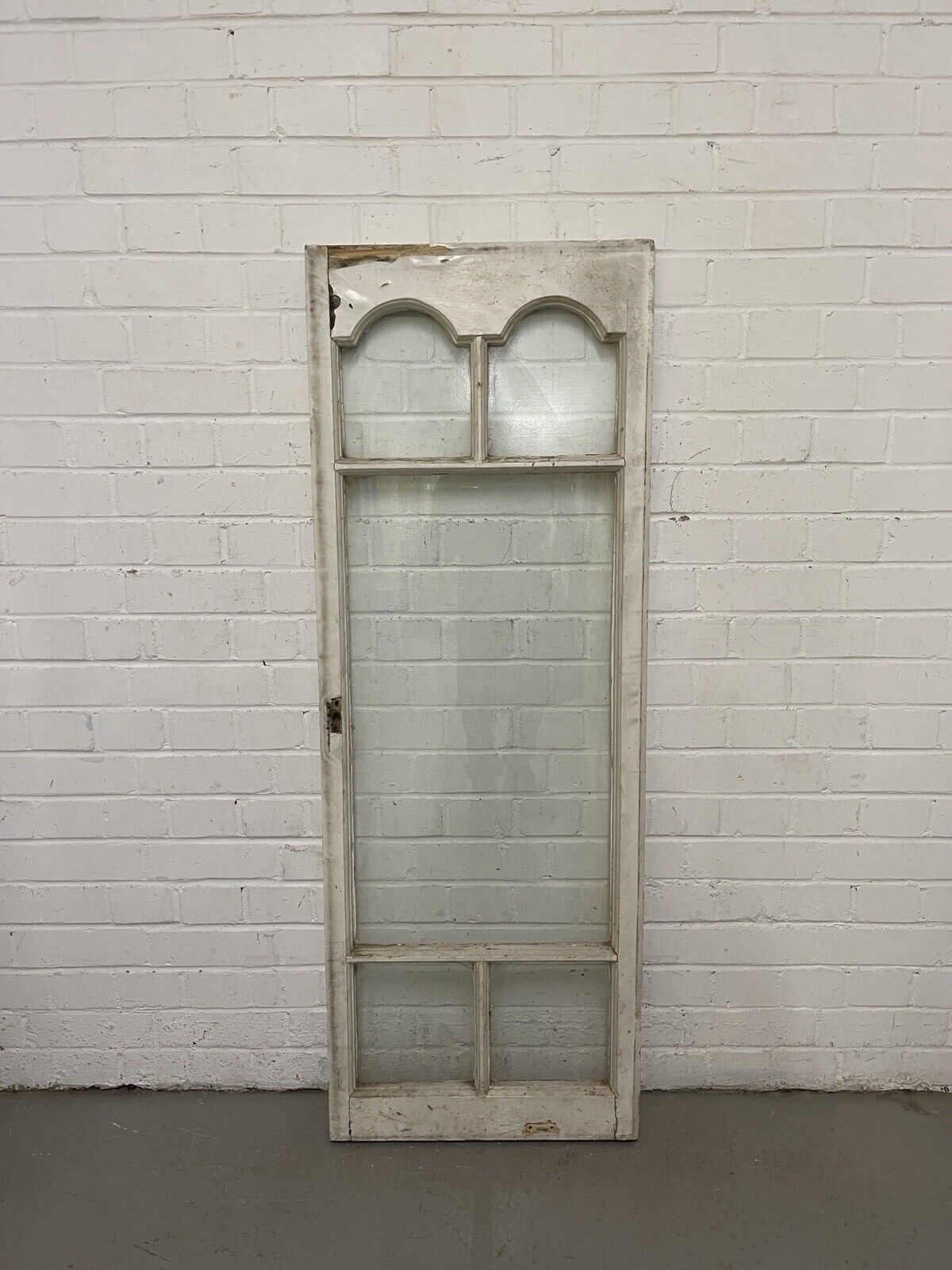 Reclaimed Old Georgian Edwardian Panel Wooden Sash Window 1385 or 1390 x 500mm