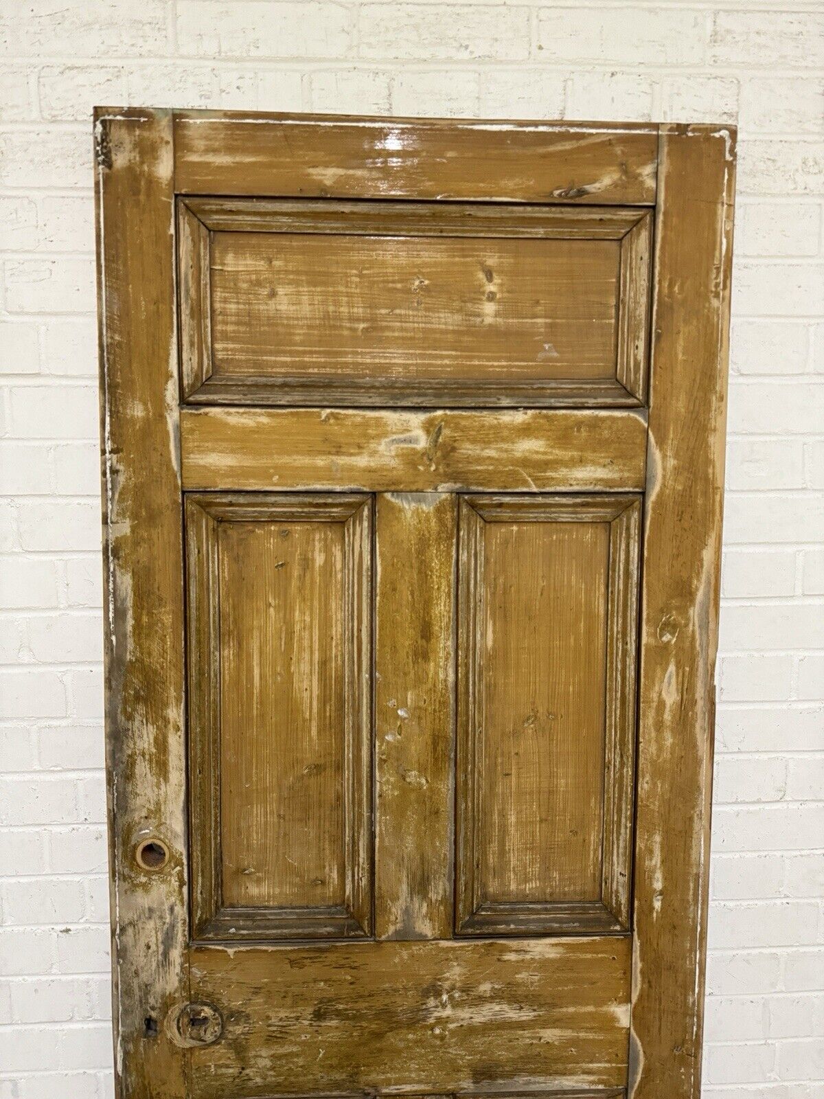 Reclaimed Victorian Pine Internal 5 panel Door 1995 Or 2000 x 803mm