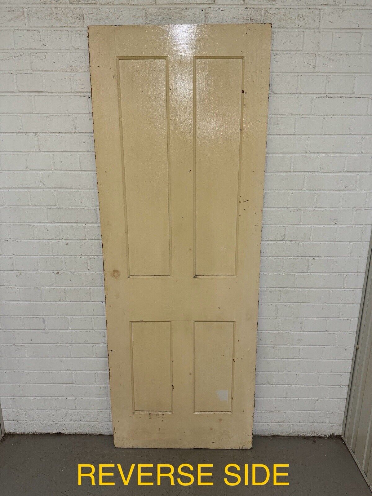 Reclaimed Victorian Pine Internal 4 panel Door 1933 Or 1925 x 705 Or 710mm