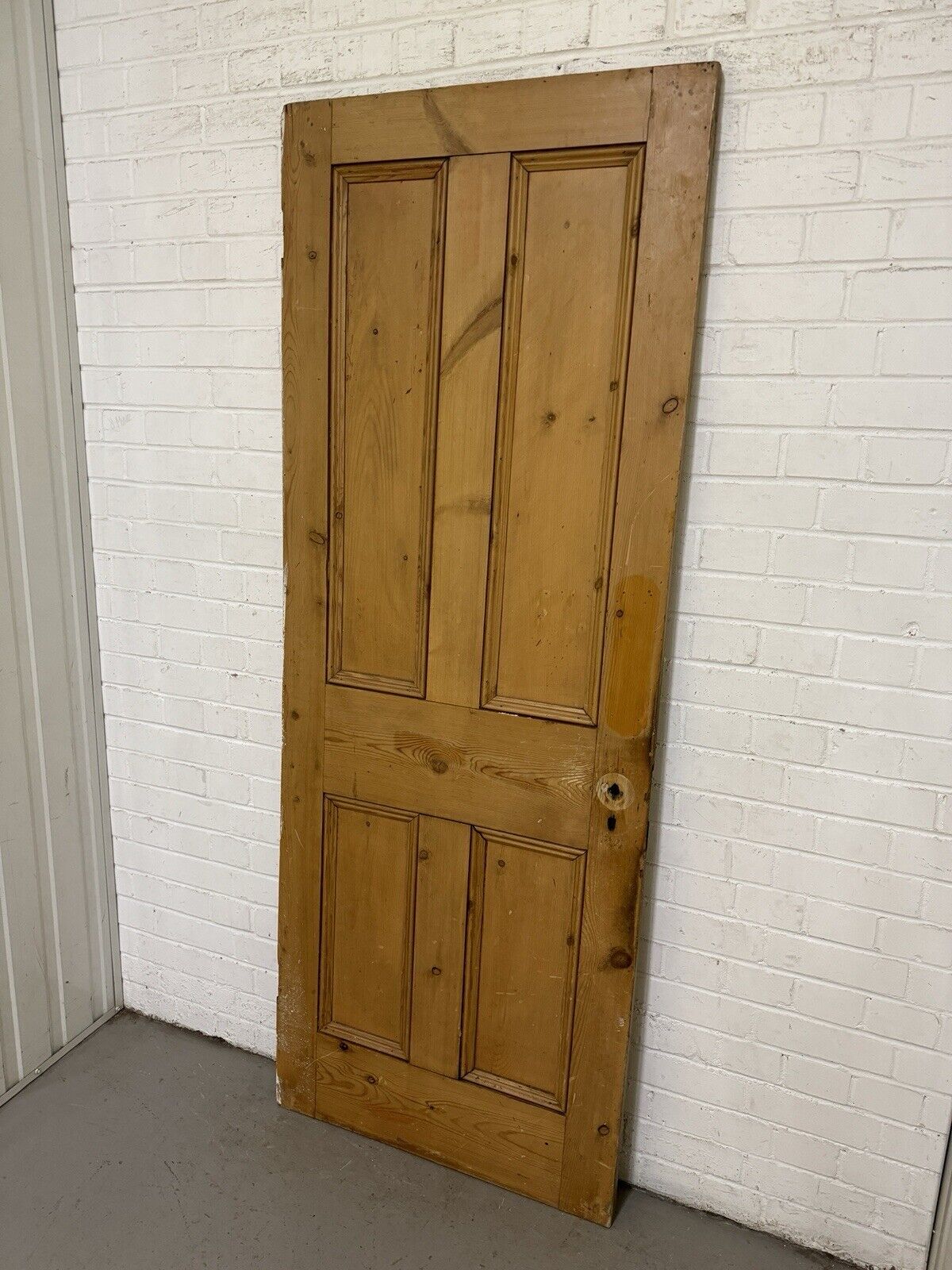 Reclaimed Victorian Pine Internal 4 panel Door 1970 Or 1960 x 740 Or 743mm