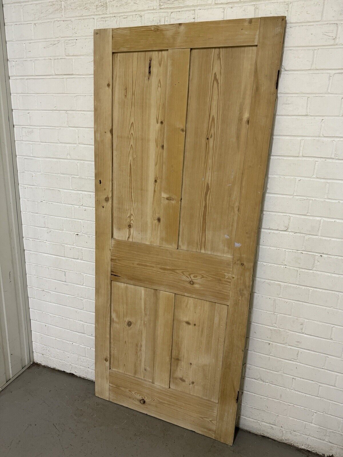 Reclaimed Victorian Pine Internal 4 panel Door 1865 x 787mm