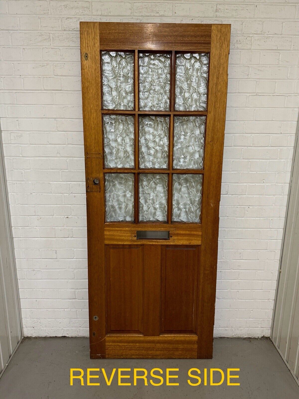 Reclaimed BOW DESIGN Wooden Panel External Front Door 2035 x 815mm