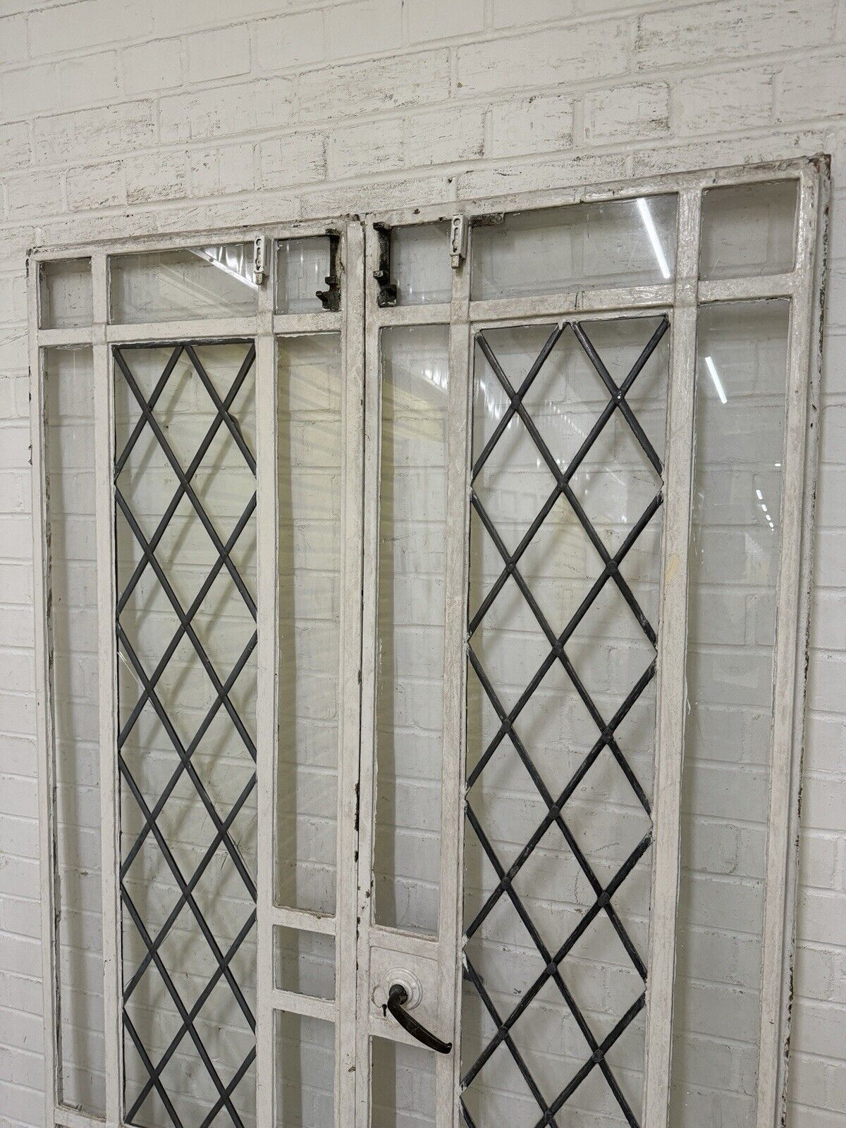 Reclaimed Vintage Industrial Crittall French Doors 1120 x 1950 OR 1105 x 1930