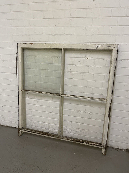 Reclaimed Old Georgian Sash Wooden Window 1140 x 1120 x 1065 or 1070mm