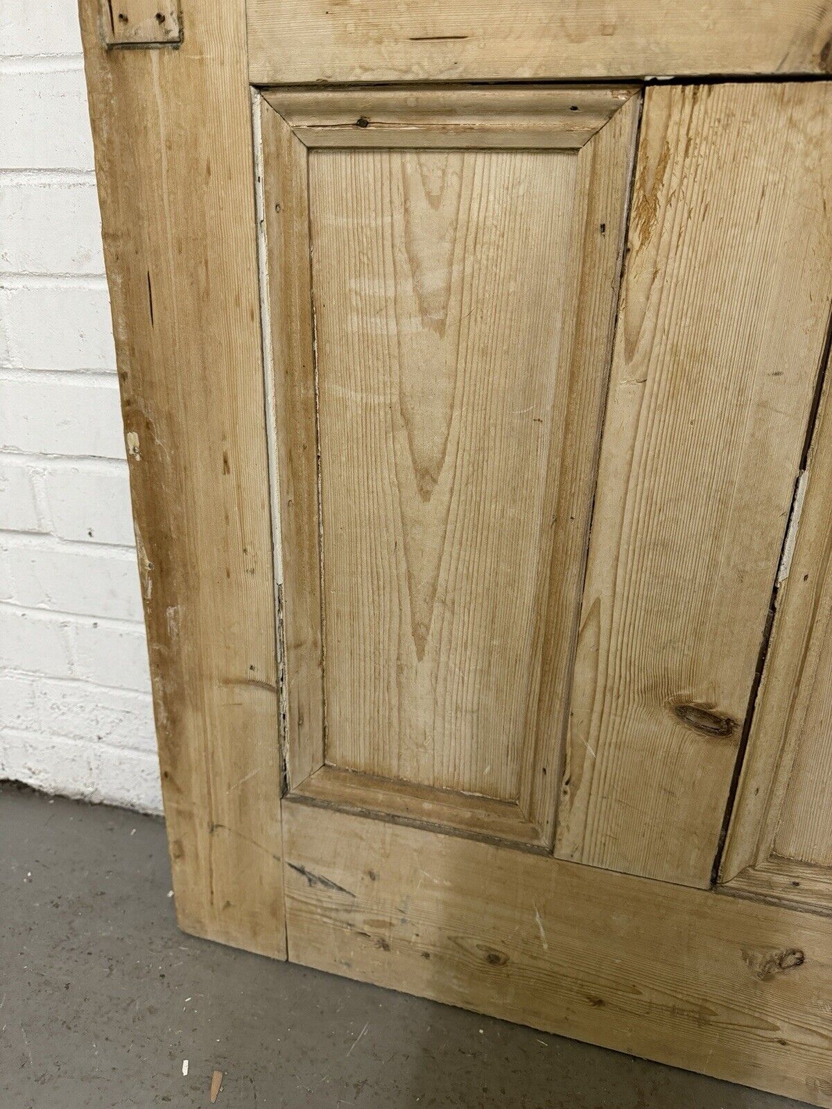 Reclaimed Old Victorian Pine Internal 4 panel Door 1930 x 760mm