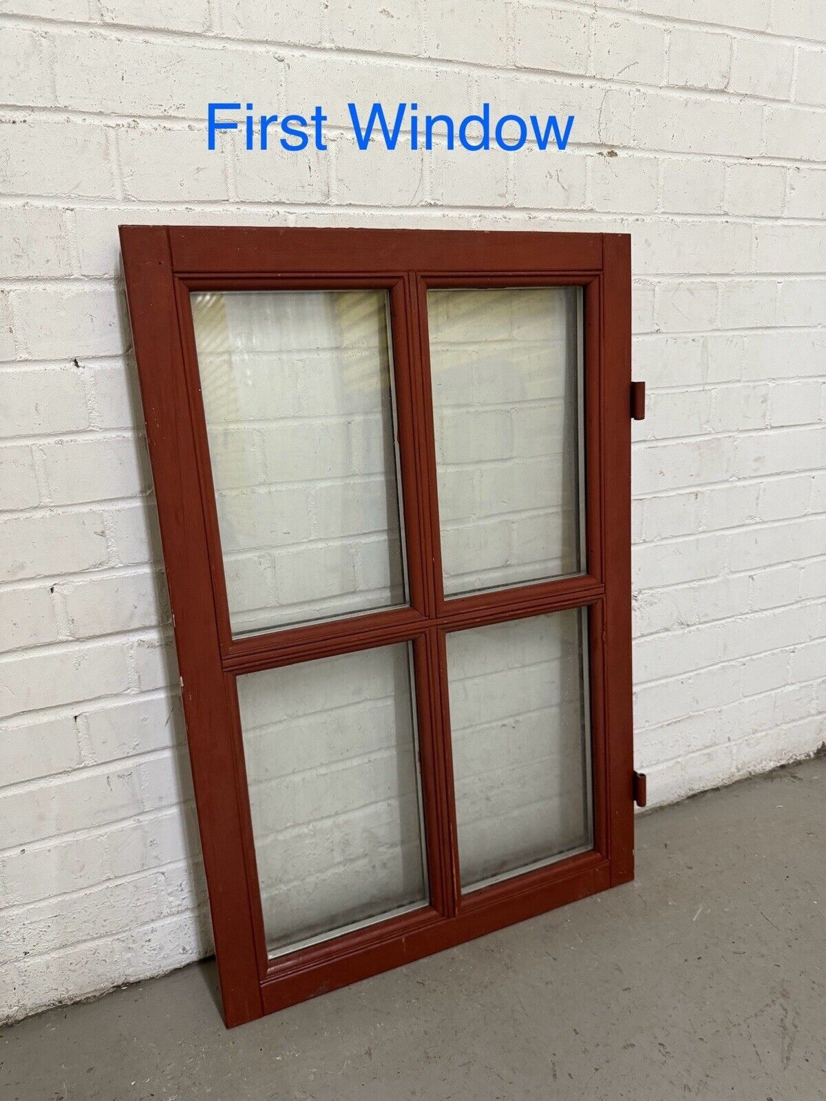 Pair Modern Georgian Double Glazed Wooden Window 900 Or 870mm by 600 Or 570mm