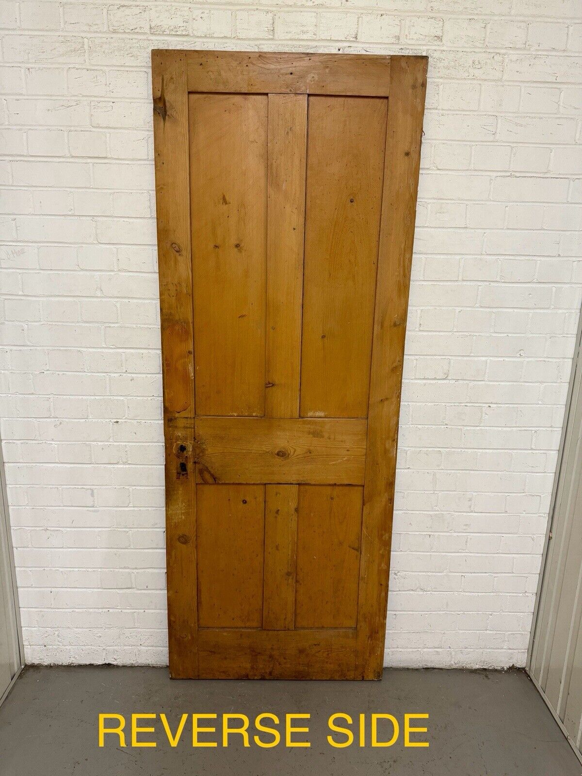 Reclaimed Victorian Pine Internal 4 panel Door 1970 Or 1960 x 740 Or 743mm