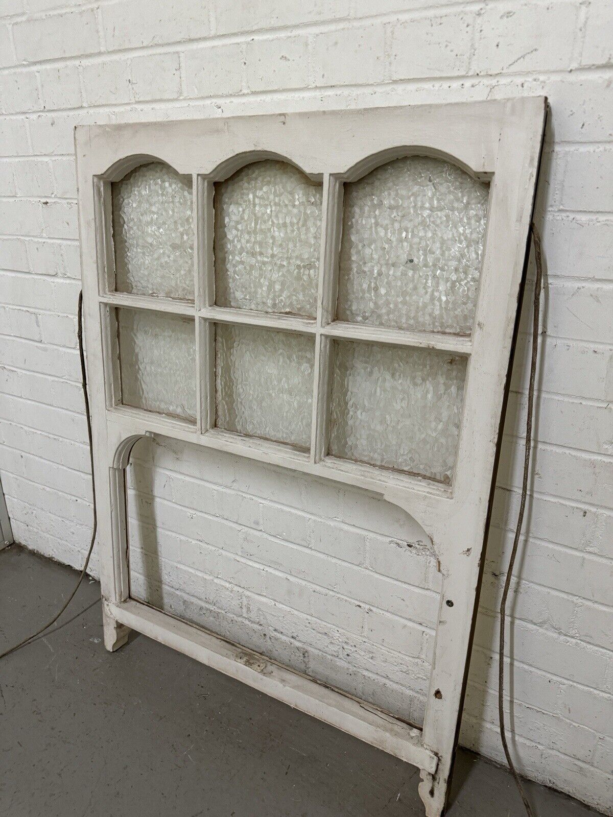 Reclaimed Old Edwardian Arch Sash Wooden Window 1047 x 760mm