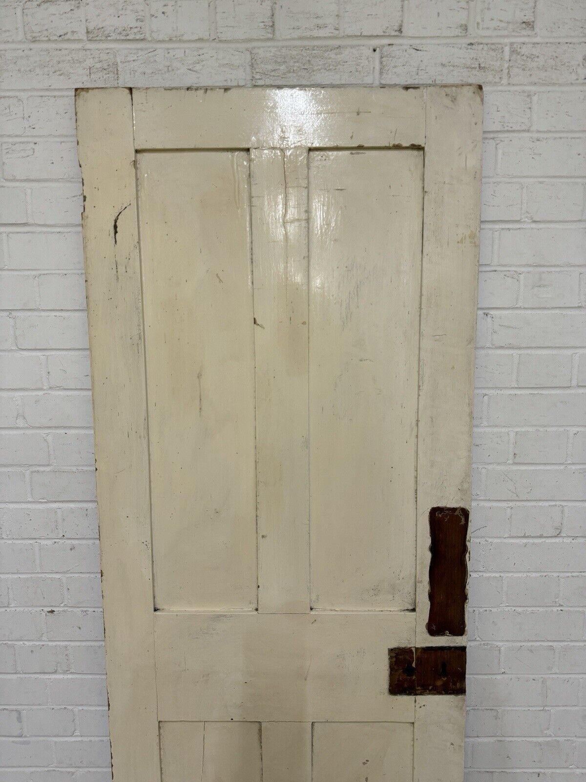 Reclaimed Victorian Pine Internal 4 panel Door 1915 x 710mm