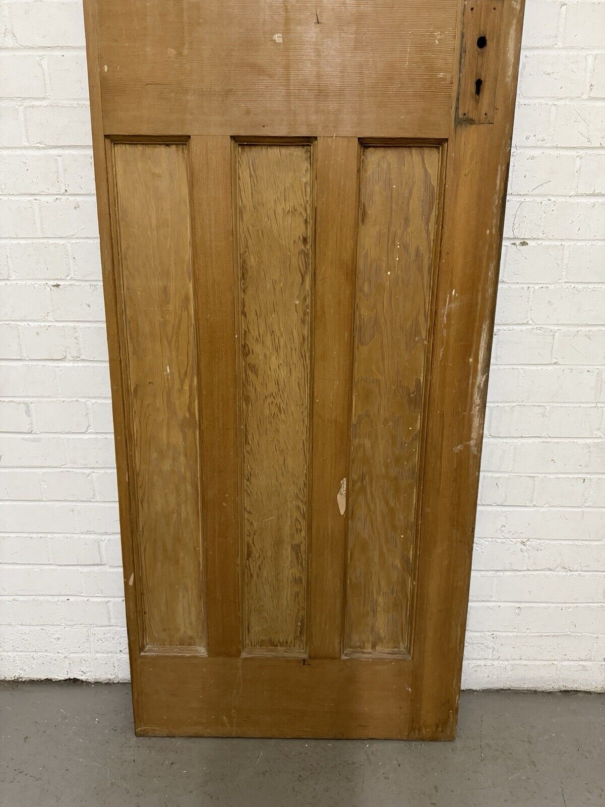 Vintage Reclaimed Edwardian Internal 6 panel Door 1960 Or 1955mm x 675mm