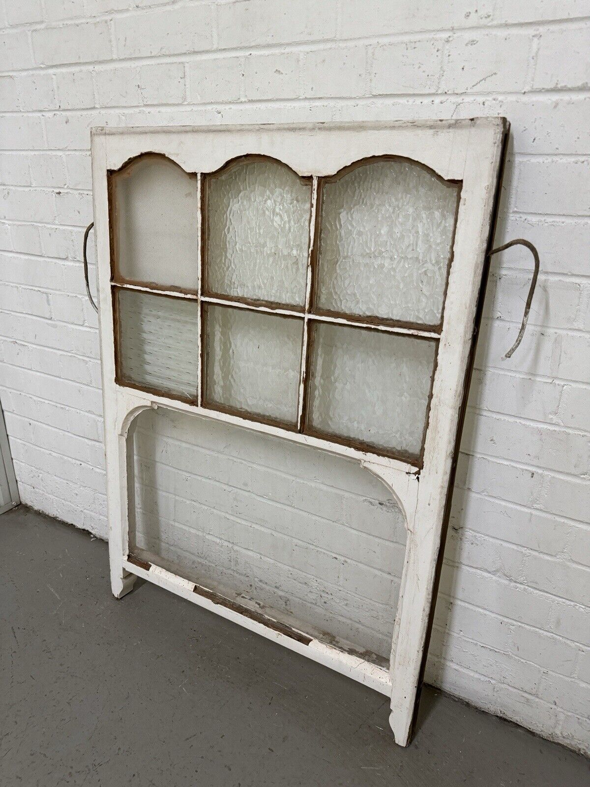 Reclaimed Old Edwardian Arch Sash Wooden Window 1047 x 760mm