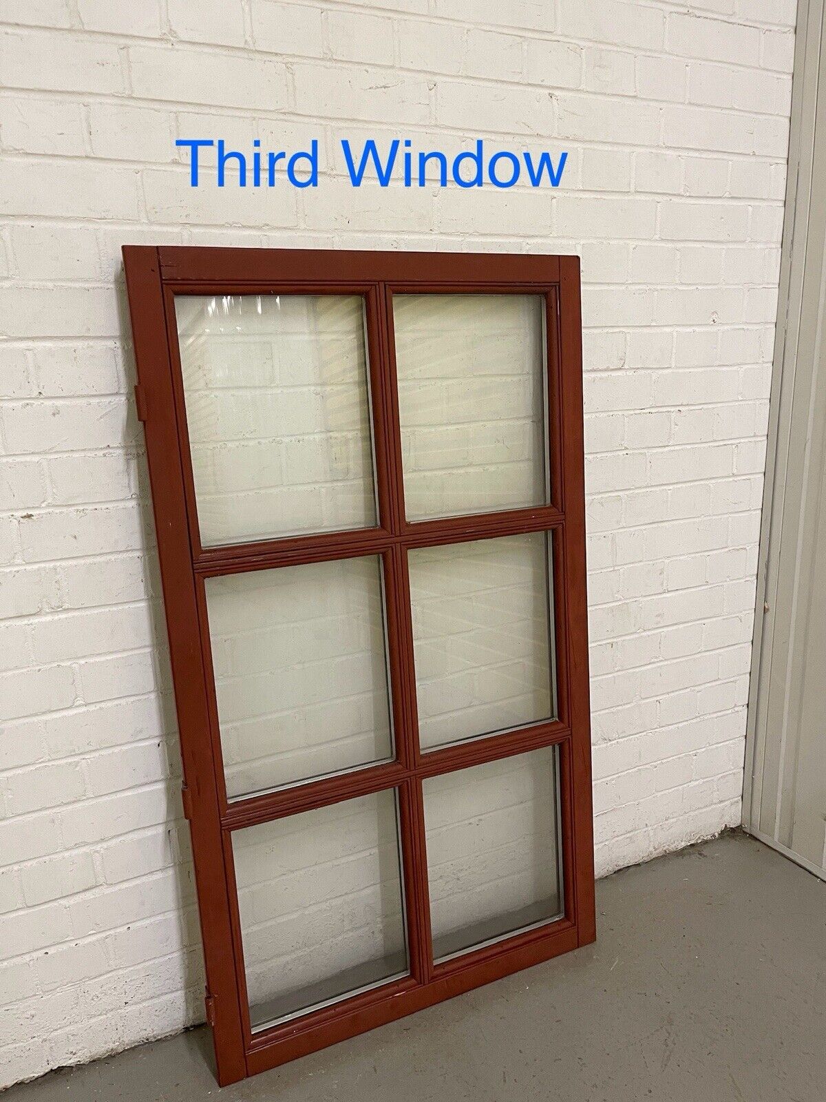 Three Modern Georgian Double Glazed Wooden Window 1270 Or 1242mm by 737 Or 708mm