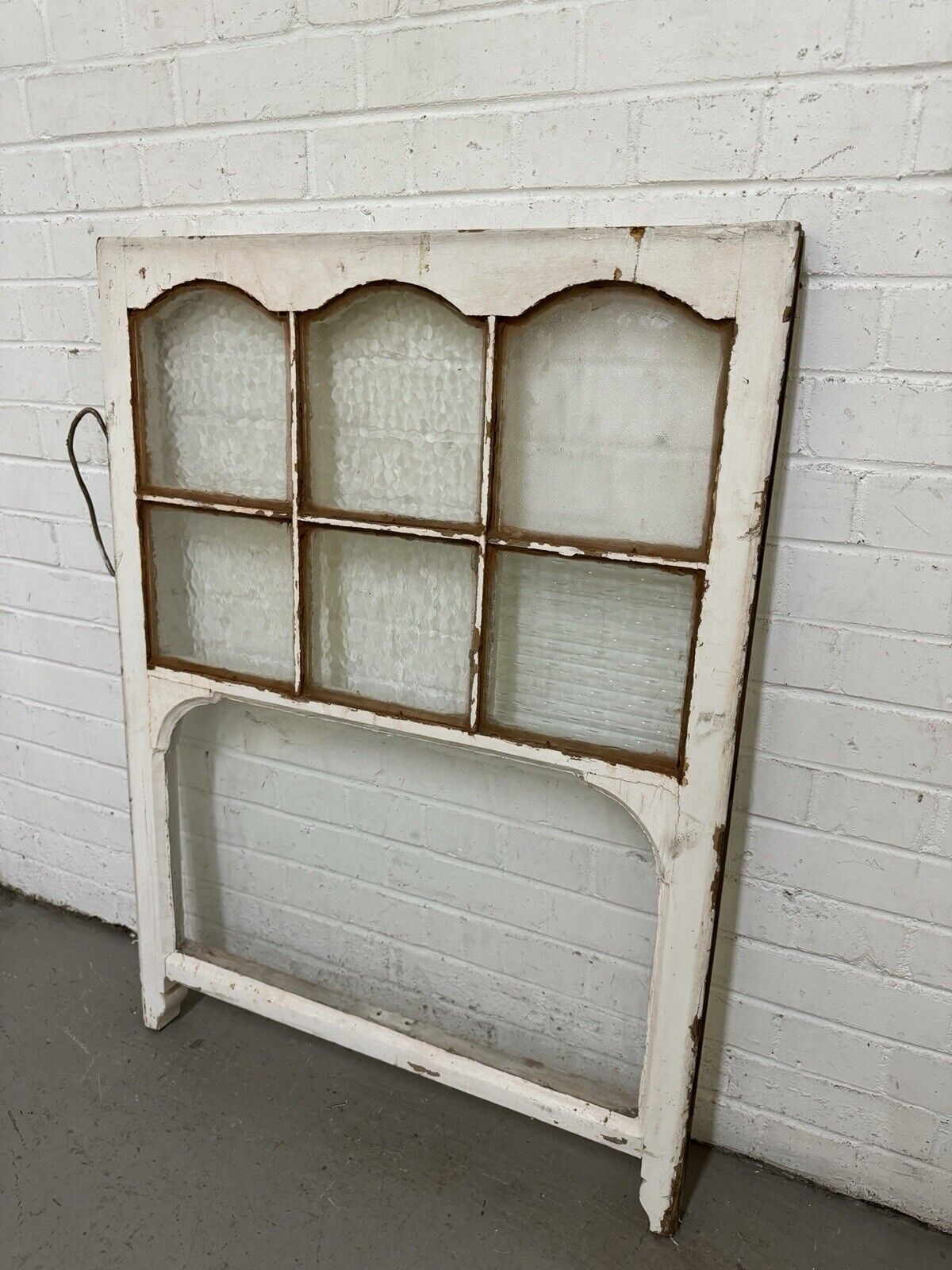 Reclaimed Old Edwardian Arch Sash Wooden Window 1047 x 760mm